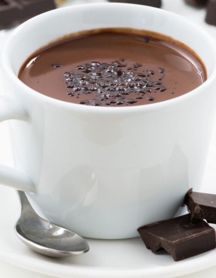 comment est fait le vrai chocolat chaud